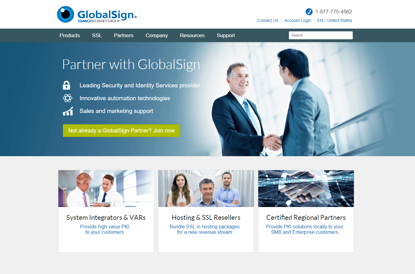 Партнерская программа GlobalSign